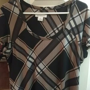 Liz claiborne flutter sleeve dress.